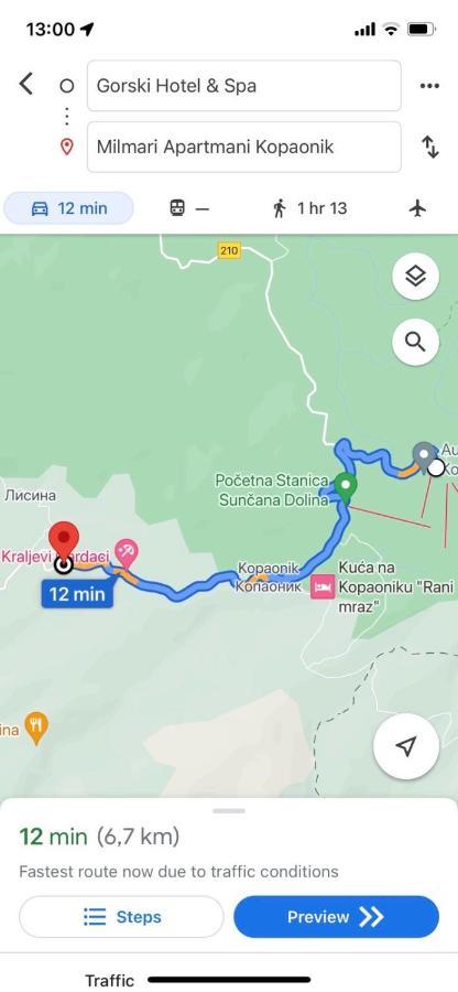 Apartman Pahuljica Kopaonik Esterno foto